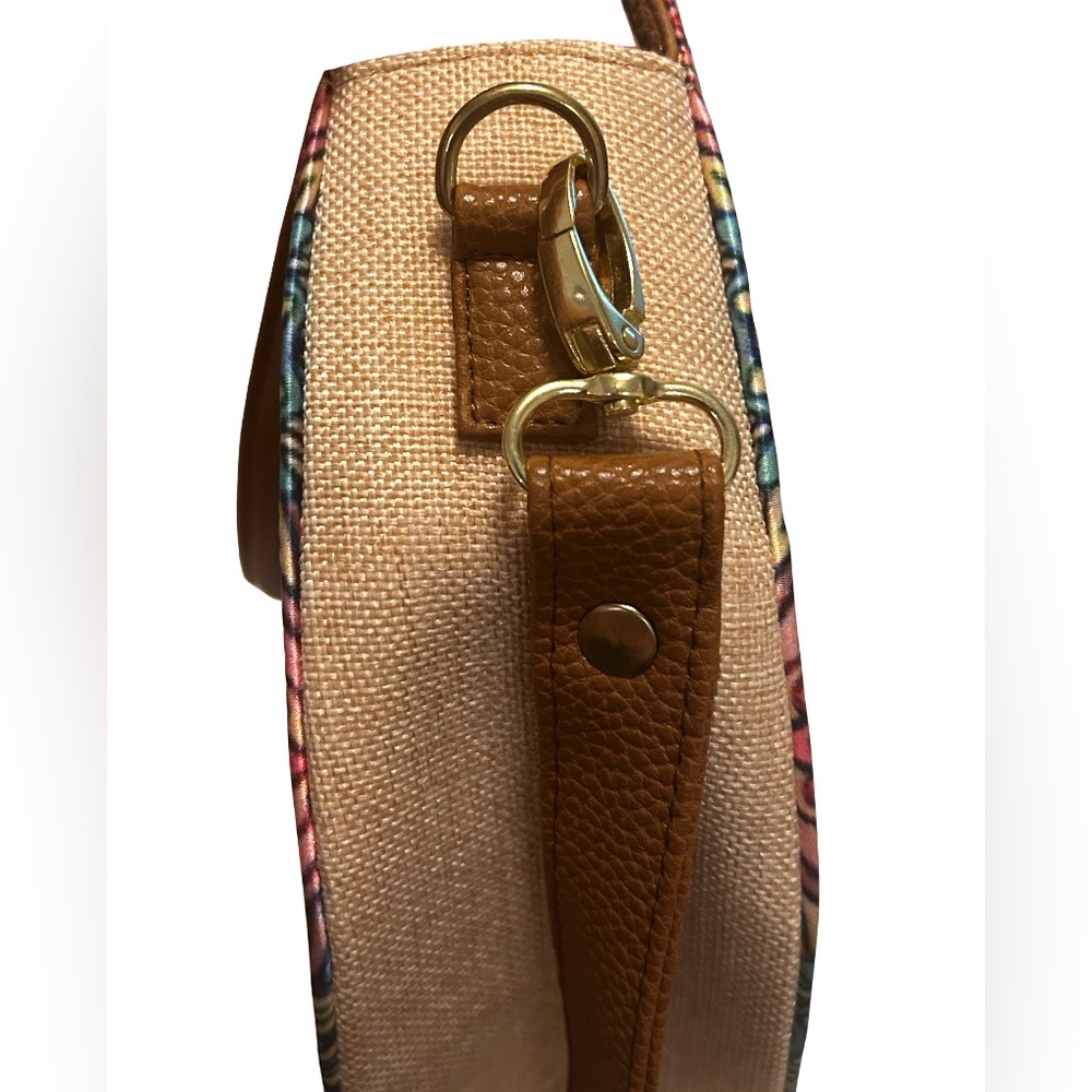 Bohemian Floral Mandala Shoulder Bag by Chula Moda Latina - Picture 6 of 11